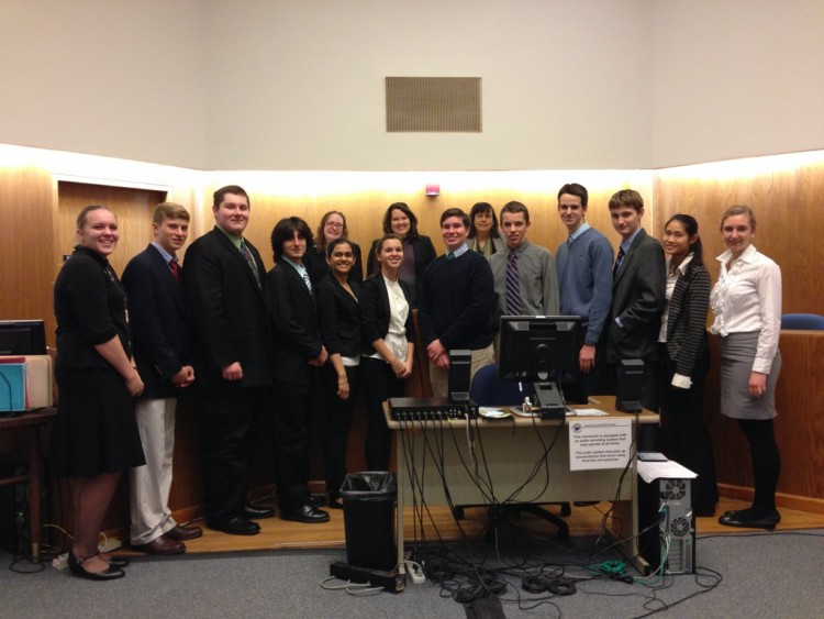 Order in the Court:  Mock Trial 2013