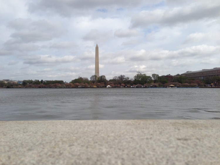 Washington Monument from Jefferson Memorial