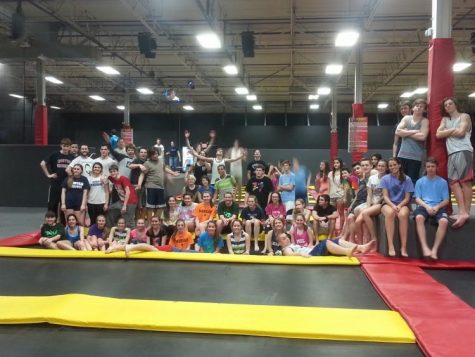 Students from last year's Flight fundraiser