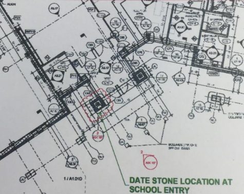 Time capsule location in the new Morgan building