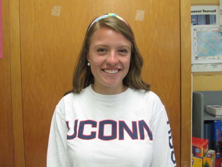 Meghan Lindsay- The University of Connecticut where she will be double majoring in Psycology and Physiology/Neurobiology. Meghan chose UCONN because of their beautiful campus, fantastic pre-med track, and their renowned and supportive student body.
