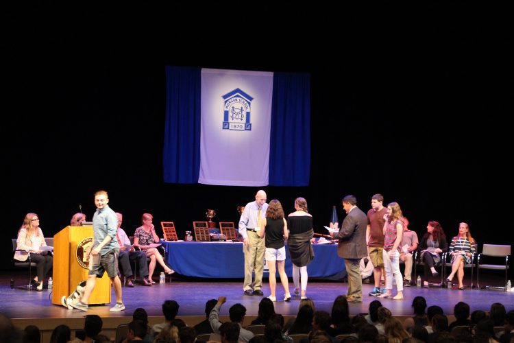 Underclassmen Honored at Awards Assembly