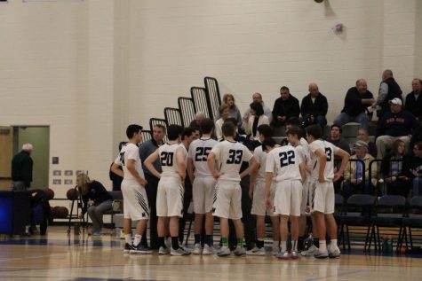 Honoring Seniors in Boys Basketball and Cheerleading