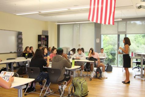 Mrs.Mazzarella Inspires Freshmen and Juniors