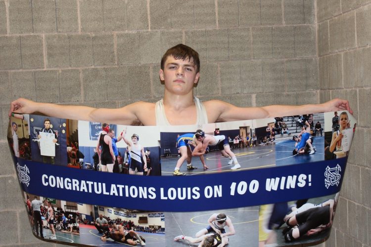 Louis Bradley's 100th win