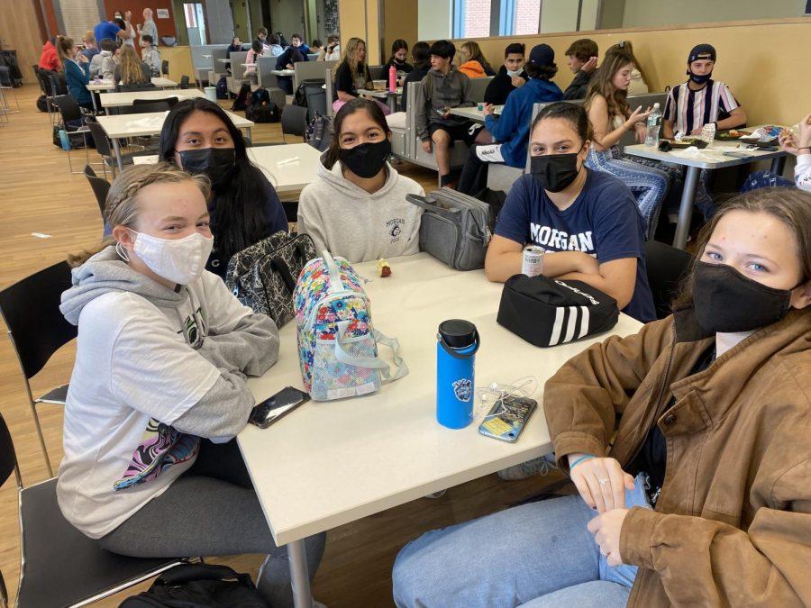 Students in the Cafeteria