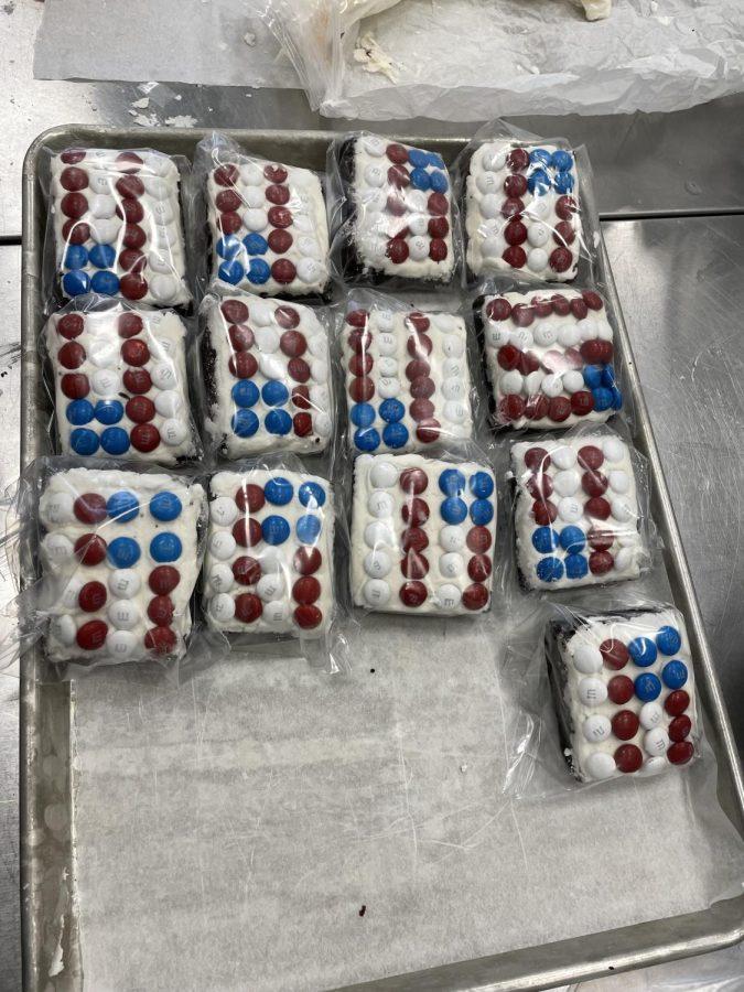 Veterans Day Brownies