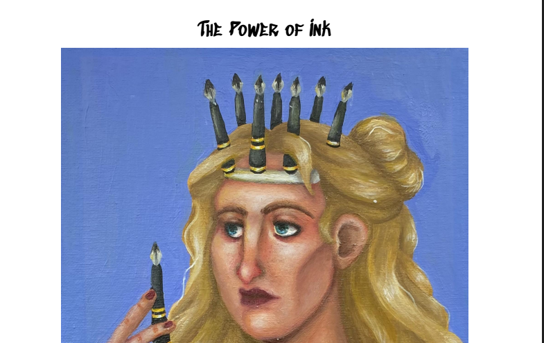 The Power Of Ink Cover By Charlotte Monty