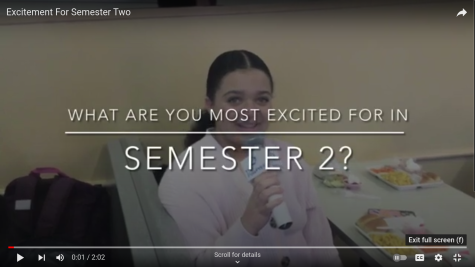 Students Show Excitement For Semester Two