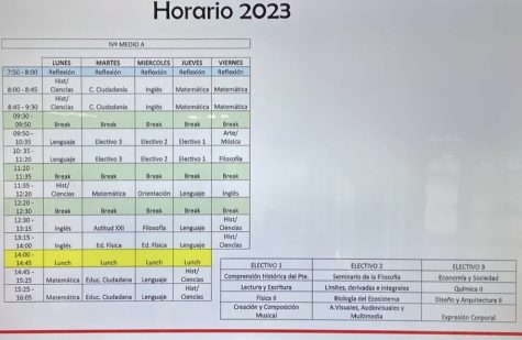 Magdalena Chile Schedule