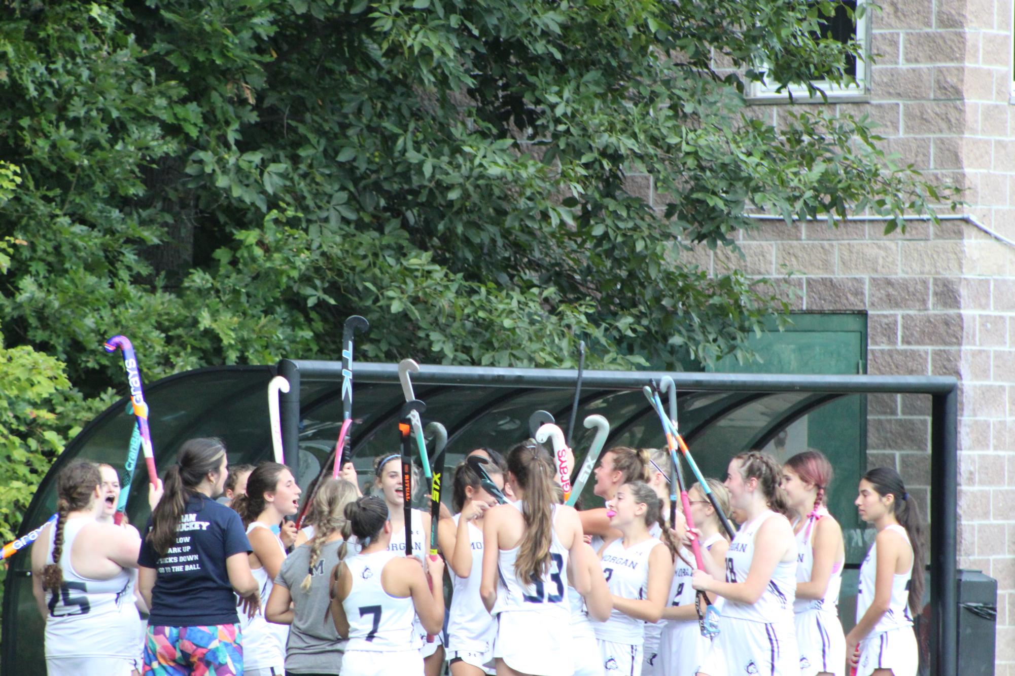 Morgan’s First Field Hockey Game The Morgan Pawprint