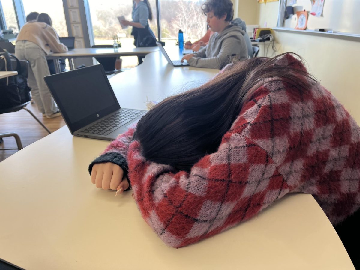 Gabriella Franco Sleeping in Class!