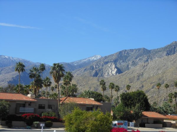 A mountain in Palm Springs