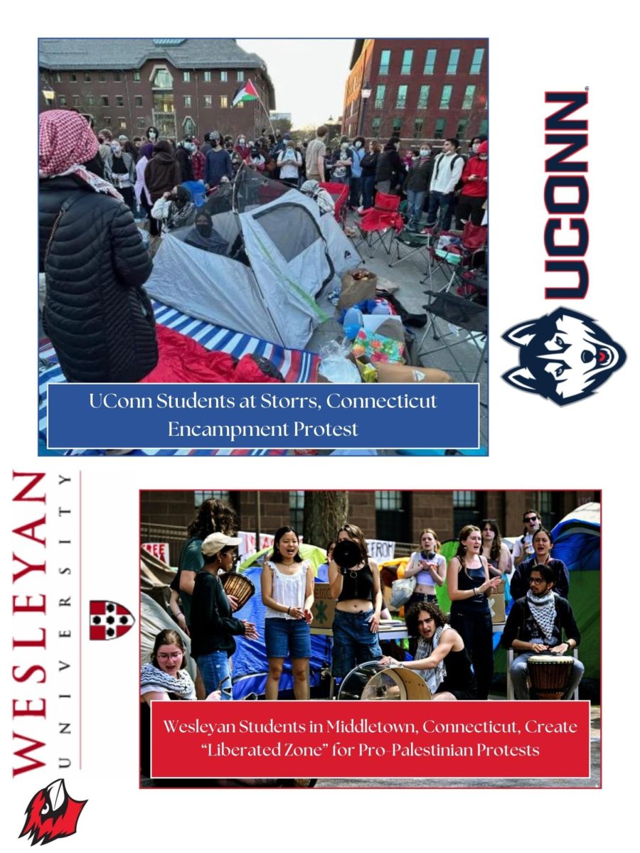CT Encampment Protests, UConn and Wesleyan University