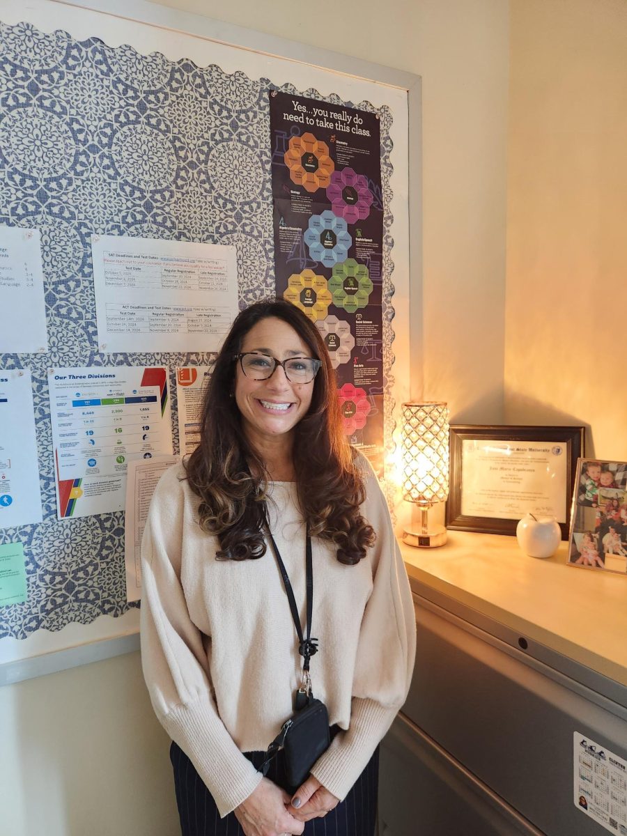 Mrs.Zdunczyk photographed in her cozy office. 