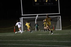 Olivia Ruotolo, dribbling the ball