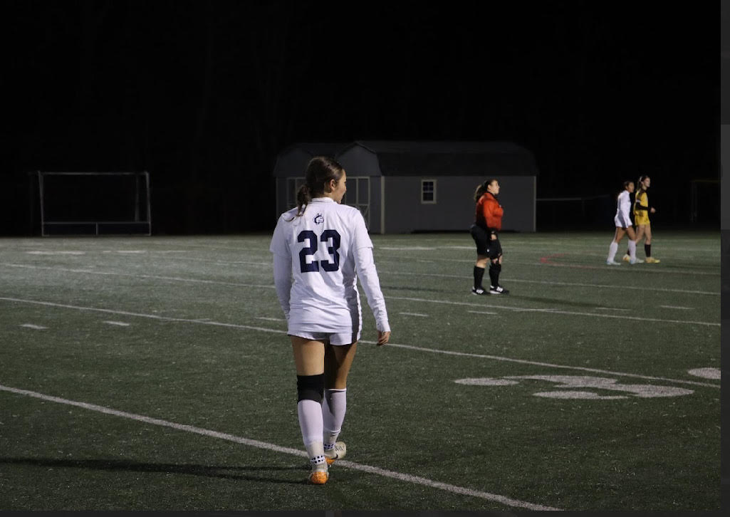 Gabi Navarra playing soccer