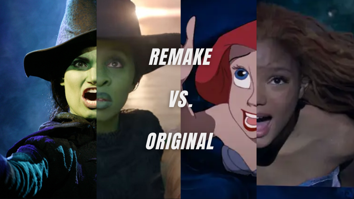 Wicked and The Little Mermaid Originals and Remakes.