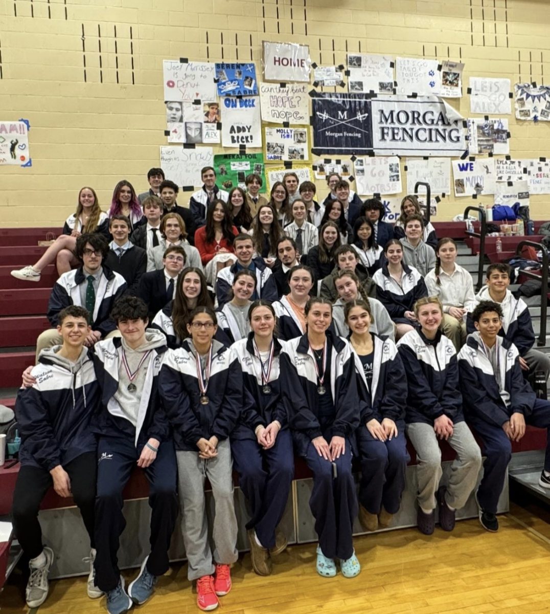 The JV fencers included: Joseph Morrissey (sabre), Jude Watson (sabre), Molly O’Donnell (sabre), Seren Howard (sabre), Lyla Striby (foil), Hope Savage (foil), Hendrick Bausch (foil), Addyson Beck (foil), Mekai Howard (foil), Taylor Breen (foil), Libby Burns (epee), Saoirse O’Beirn (epee), Alex Vece (epee), and Annabelle Parent (epee). 