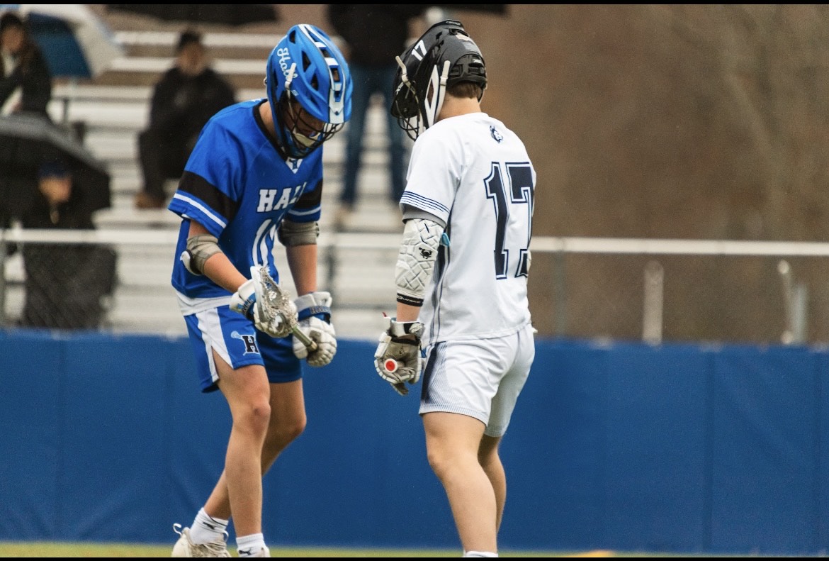 Cole Donnelly playing lacrosse 
