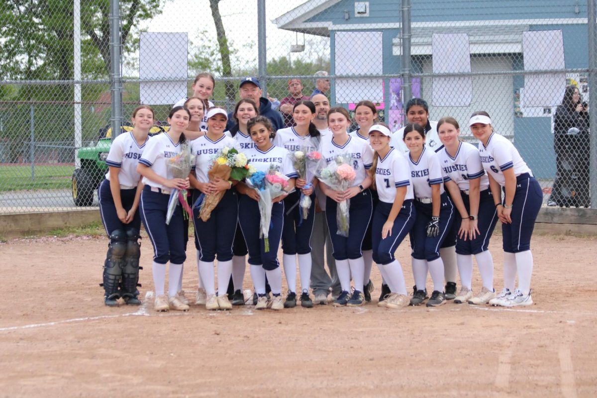 Morgan Girls Softball on senior night 5/13/25