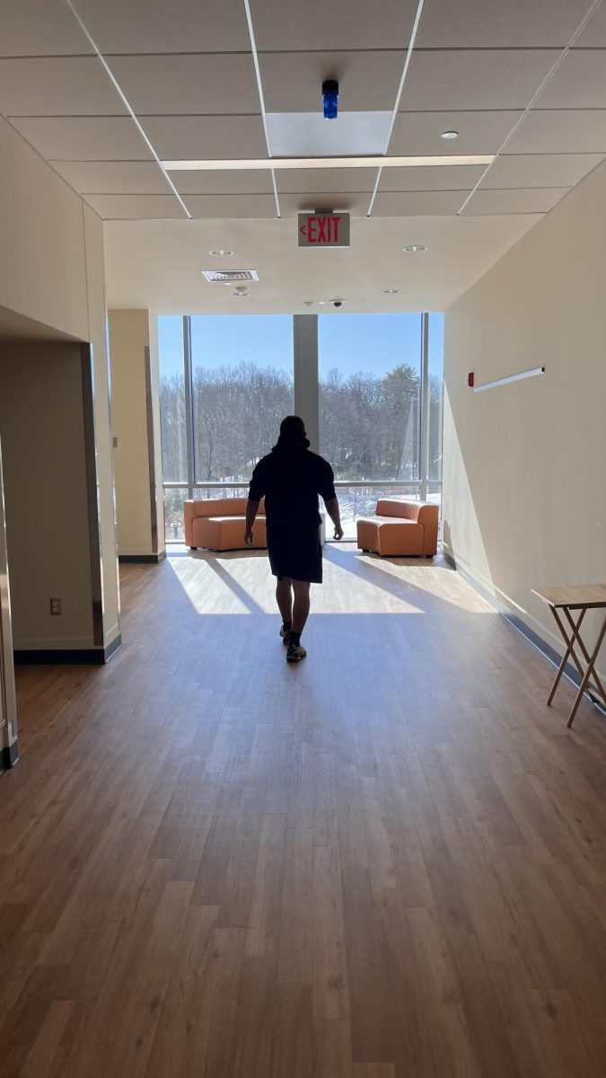 Sean walking towards the light, representing his recovery journey.