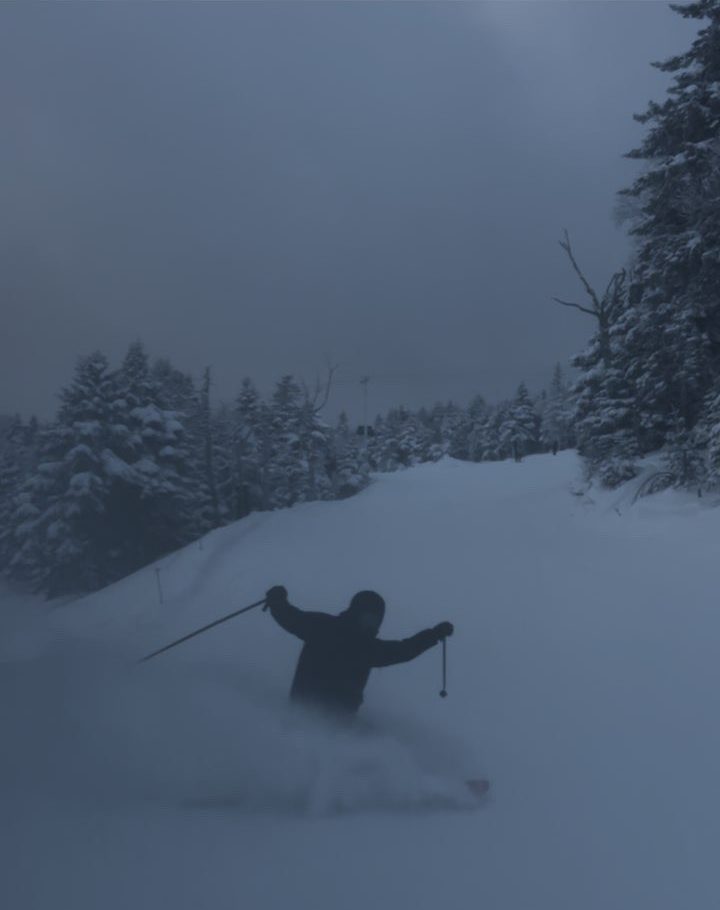 Jaydon O'Bymachow skiing at Killington Resort, Vermont on Great Northern.