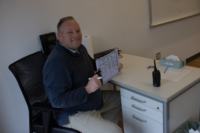 ISS supervisor Trevor Brown 