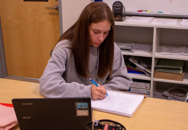 Student Studying (Christian Harris)