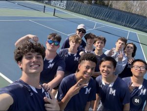 Morgan boys tennis after yet another win
